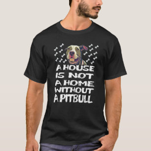 Pitbull  Dog  Pit Bull Terrier Rescue Mum Dad T-Shirt