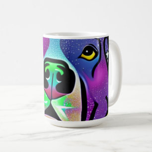 Pitbull Dog Pop Art   Coffee Mug