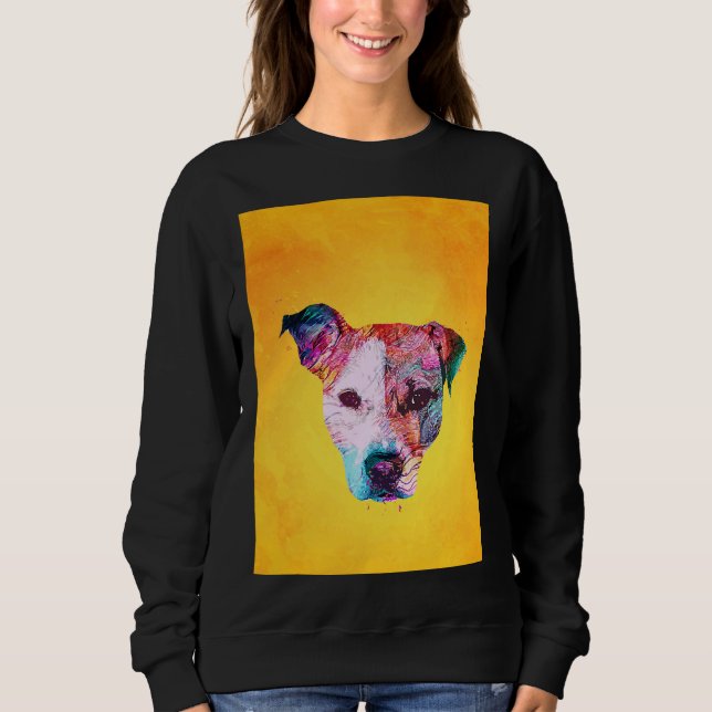 Pitbull Dog Premium Sweatshirt (Front)