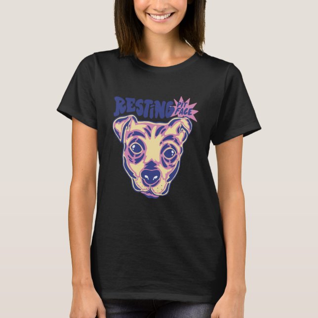 Pitbull dog T-Shirt (Front)