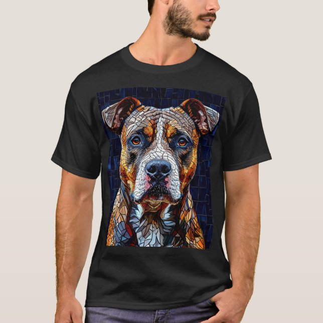 Pitbull dog T-Shirt (Front)