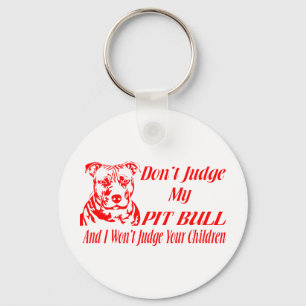 PITBULL DON'T JUDGE KEY RING