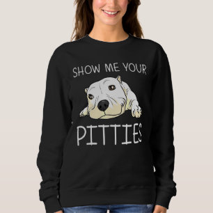 Pitbull For Men Women Pet Canine Dog Puppy Animal Sweatshirt