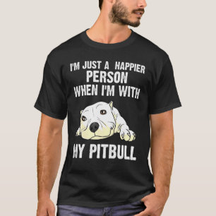 Pitbull For Men Women Pet Canine Dog Puppy Animal T-Shirt