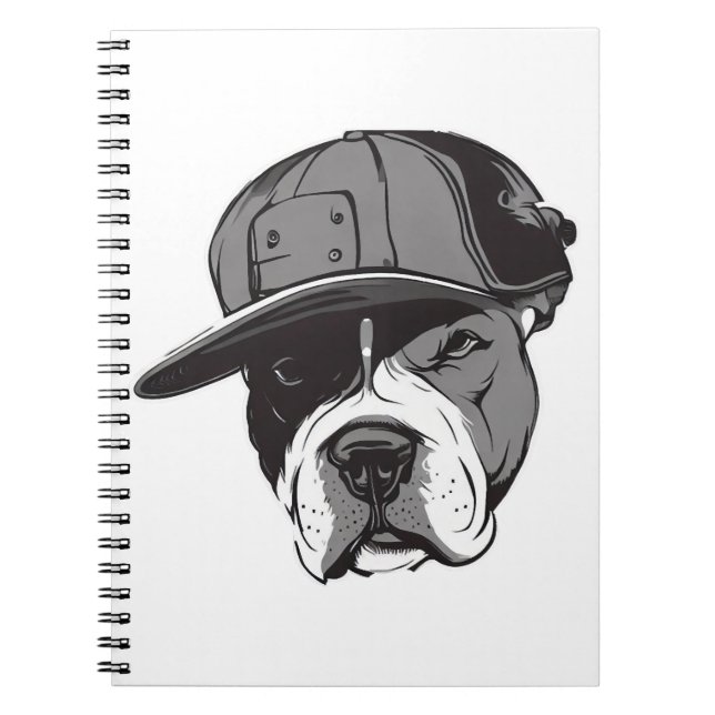 Pitbull Gangster Notebook (Front)