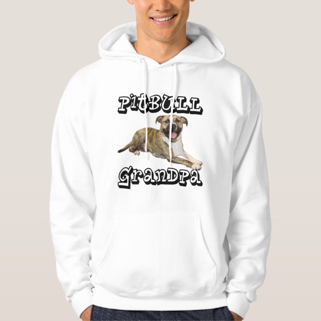 PitBull Grandpa - Tigger Hoodie (Front)