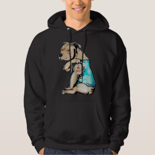 Pitbull Granny Pit Bull Terrier Dog Pibble Mother' Hoodie