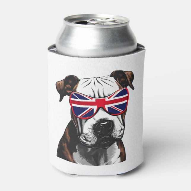 Pitbull Great Britain Can Cooler (Can Front)