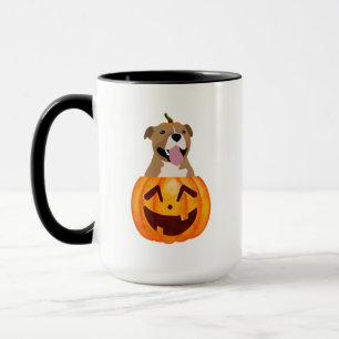 Pitbull Halloween   Coffee Mug
