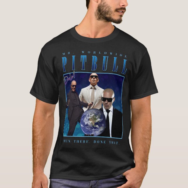 Pitbull Homage Shirt (Parody) (Front)