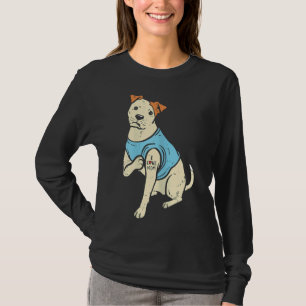 Pitbull I Love Mom Tattoo Pittie Dog T-Shirt