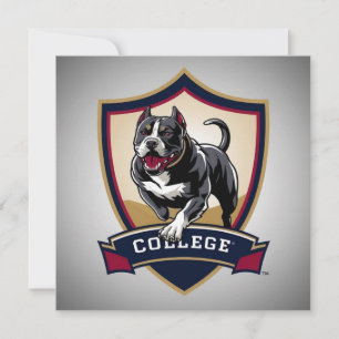 Pitbull in college: Logo