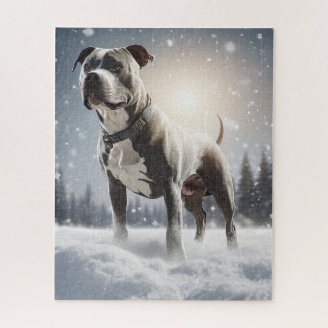 Pitbull Jigsaw Puzzle (Vertical)