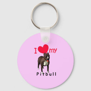 Pitbull Key Ring