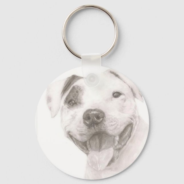Pitbull Keychain (Front)