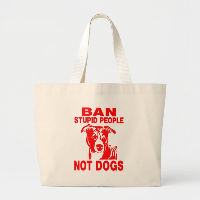 PITBULL LARGE TOTE BAG (Front)