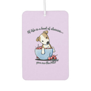 Pitbull Leave Me The Pits Car Air Freshener