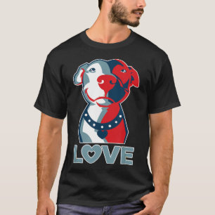 Pitbull Love Graphic T-Shirt