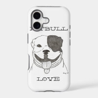 Pitbull Love iPhone 5 Tough Extreme Case