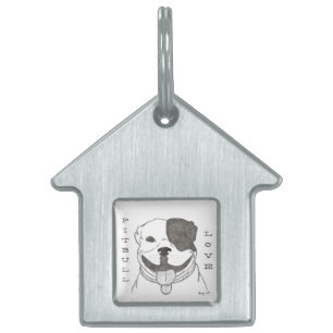 Pitbull Love Pet Tag