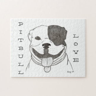 Pitbull Love Puzzle