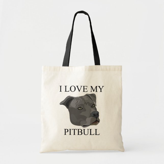 PITBULL Love! Tote Bag (Front)