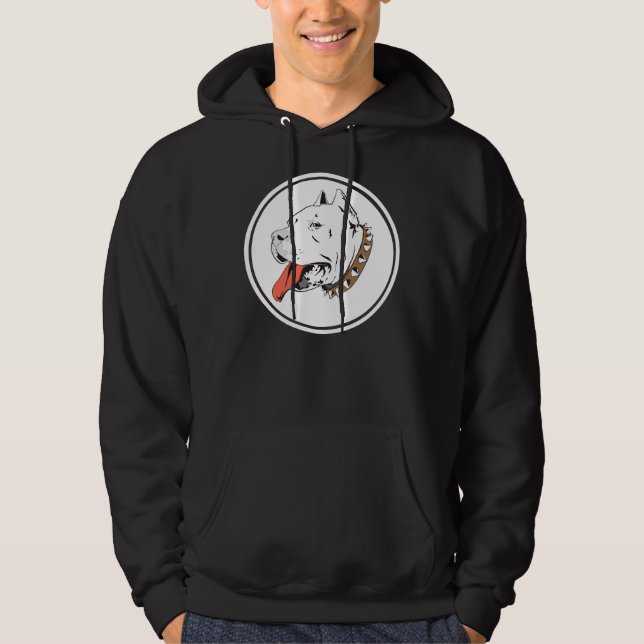 Pitbull Lover 75 Hoodie (Front)