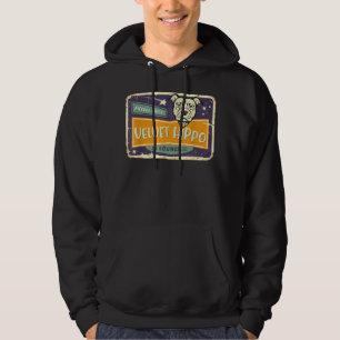 Pitbull Lover Velvet Hippo Pittie Party Dog Mum Gi Hoodie