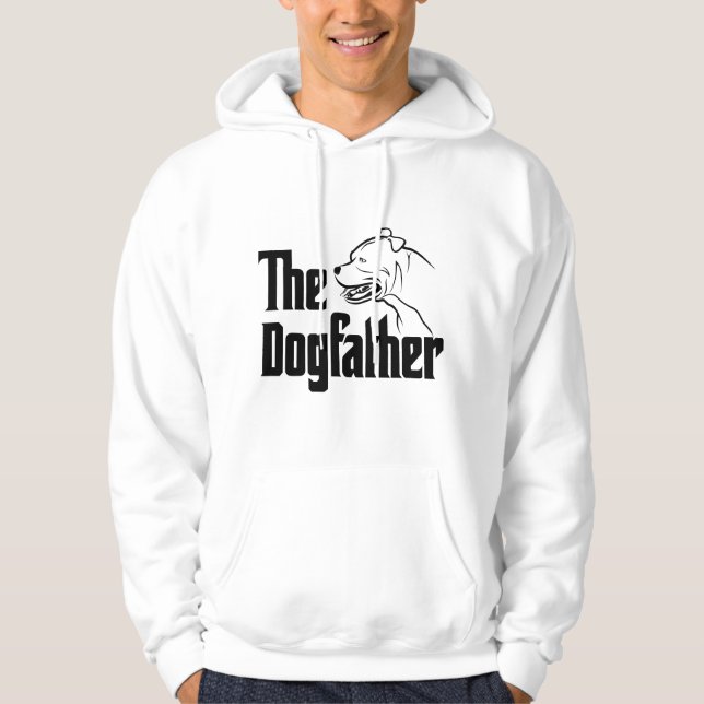 pitbull lovers hoodie (Front)