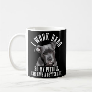 Pitbull Mom Dog Dad Pitbull Coffee Mug