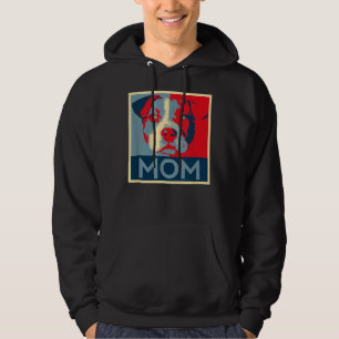 Pitbull Mom Dog Lover Pit Bull Rescuer For Mother Hoodie