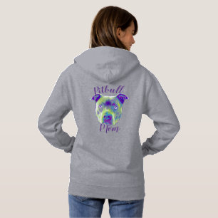 Pitbull Mom Dog Sweatshirt