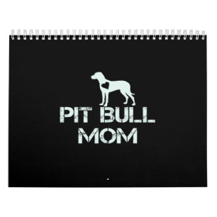 Pitbull mom love puppies so much calendar