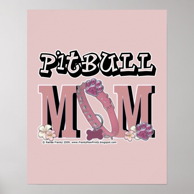 Pitbull MOM Poster (Front)
