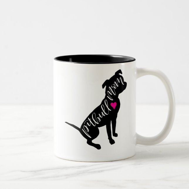 Pitbull Mum coffee mug (Right)