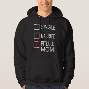 Pitbull Mum Design 83 Hoodie