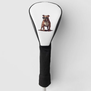 Pitbull Owner Gifts Golf Head Cover