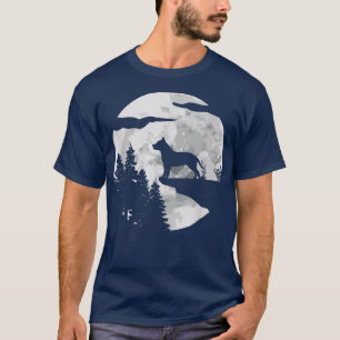 Pitbull Pet Dog Owner Full Moon At NightPit Bull T T-Shirt