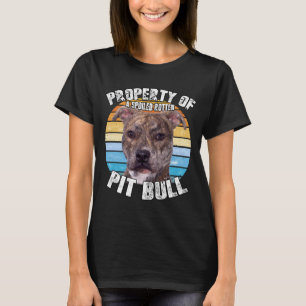 Pitbull Pit Bull Pittie Brindle Owner Lover T-Shirt