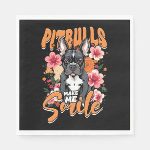 Pitbull Pitbulls Napkin