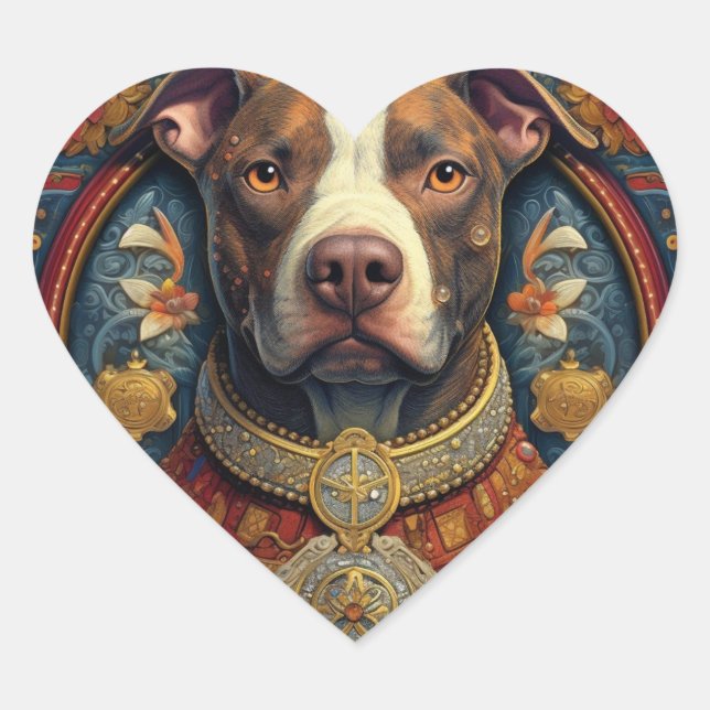 Pitbull " Pittie " Sticker (Front)