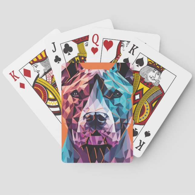 Pitbull Playing Cards (Back)
