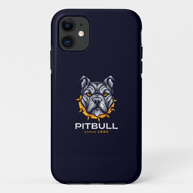 Pitbull Pride: Protect Your iPhone in Style! Case-Mate iPhone Case (Back)