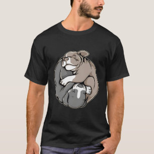 Pitbull Puppies Yin Yang For Pibble Mum T-Shirt