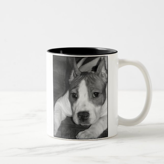 Pitbull puppy mug (Right)