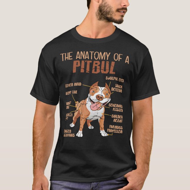 Pitbull Quotes Pitbull Collar Dog Quotes Dog Items T-Shirt (Front)