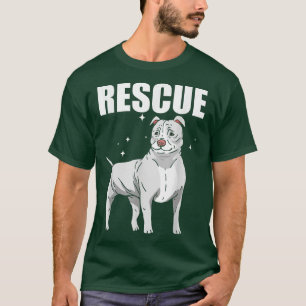 Pitbull Rescue, Dog Owner Lover Pit Bull Dogs Teac T-Shirt