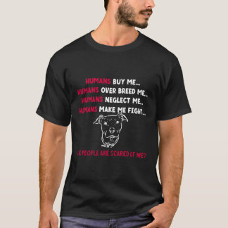Pitbull Rescue Funny Pittie Rescue Pitbull Adoptio T-Shirt