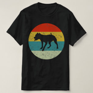 pitbull retro vintage  silhouette 70s T-Shirt