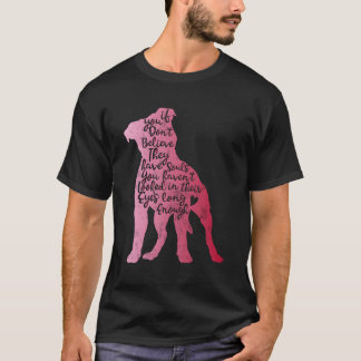 Pitbull Souls Adopt Don'T Shop Rescue Pitbulls Lov T-Shirt